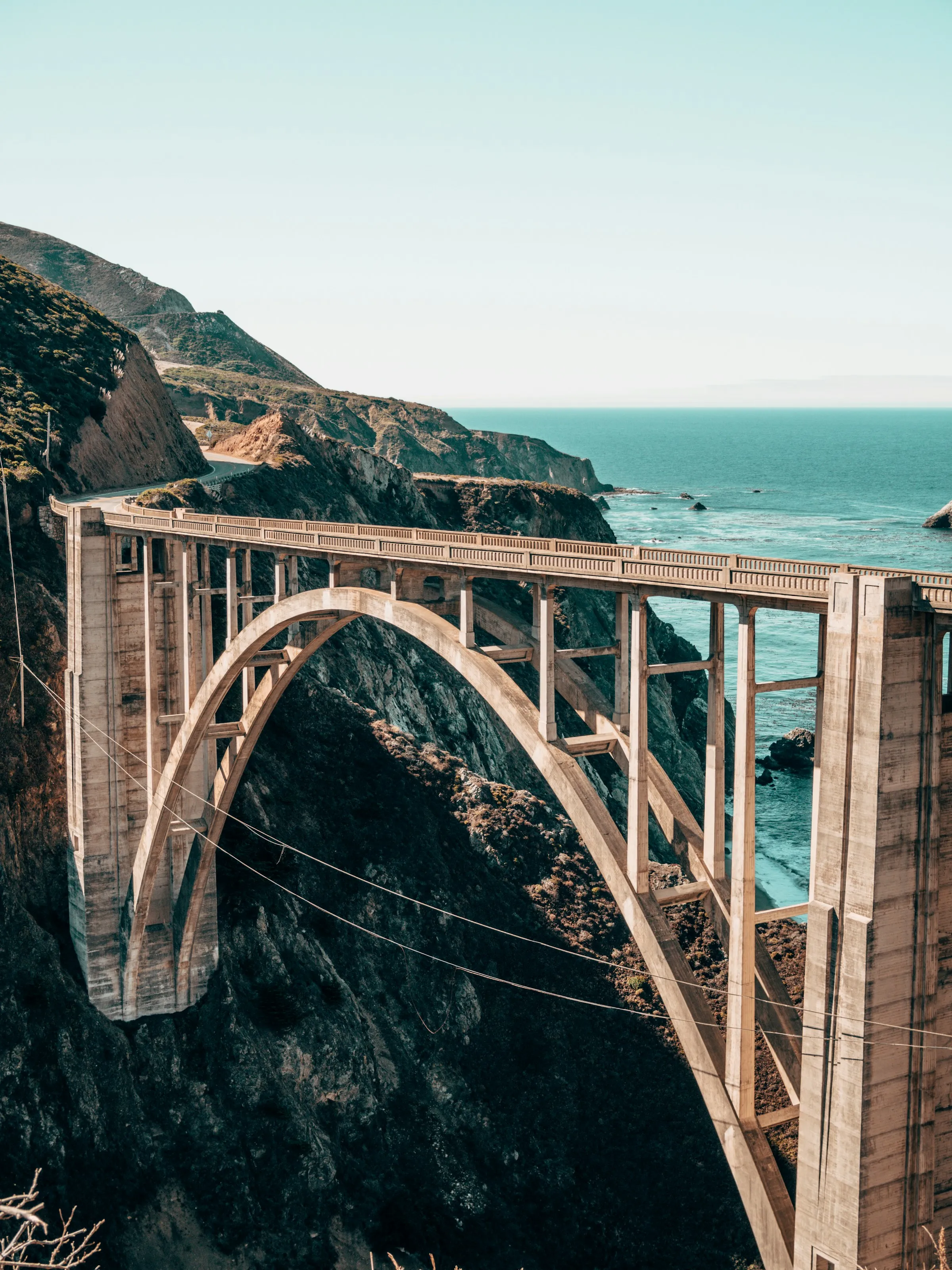 Bixby Bridge on the Big Sur coast